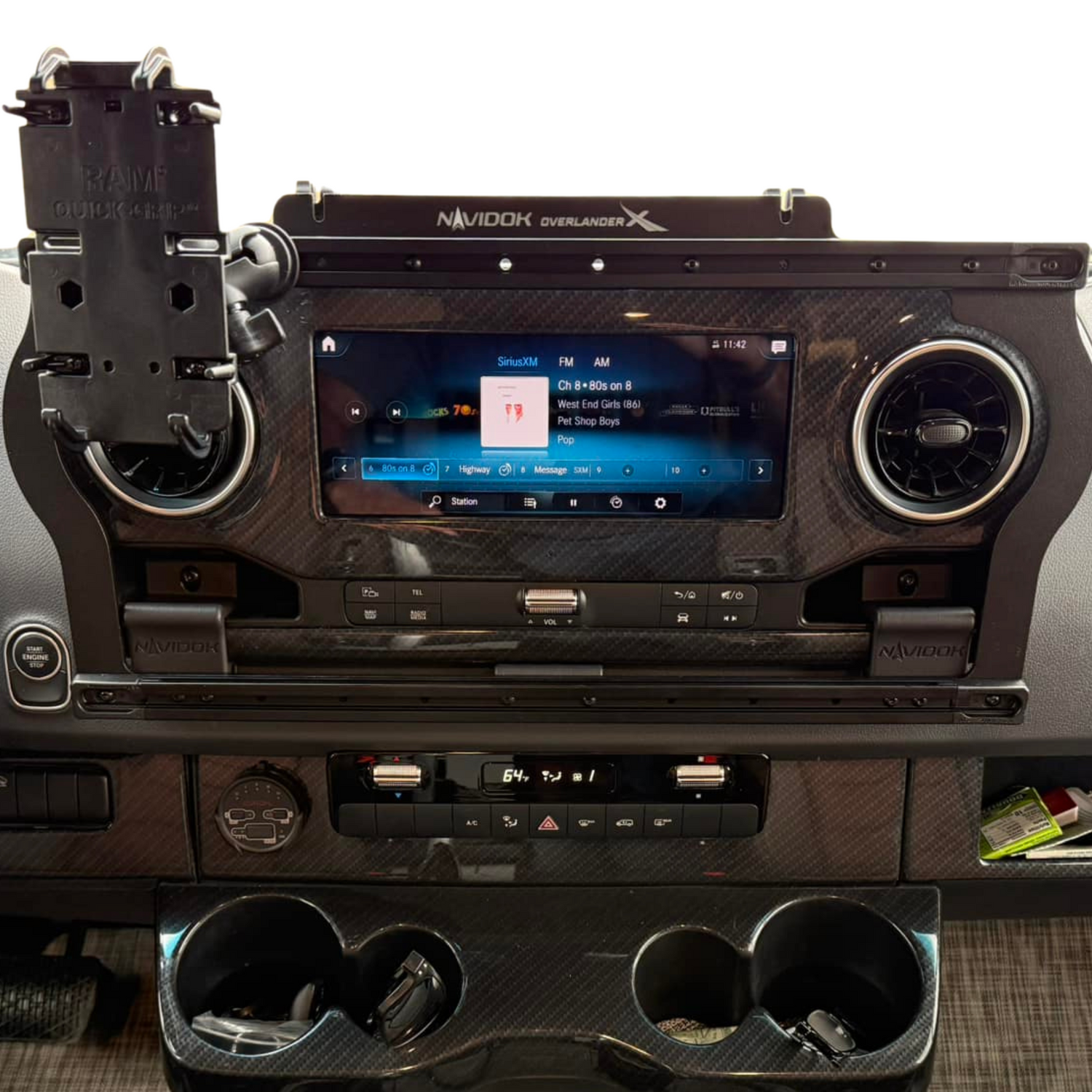 No Drill - Dash Mount for Mercedes Sprinter – NAVIDOK Overlander X