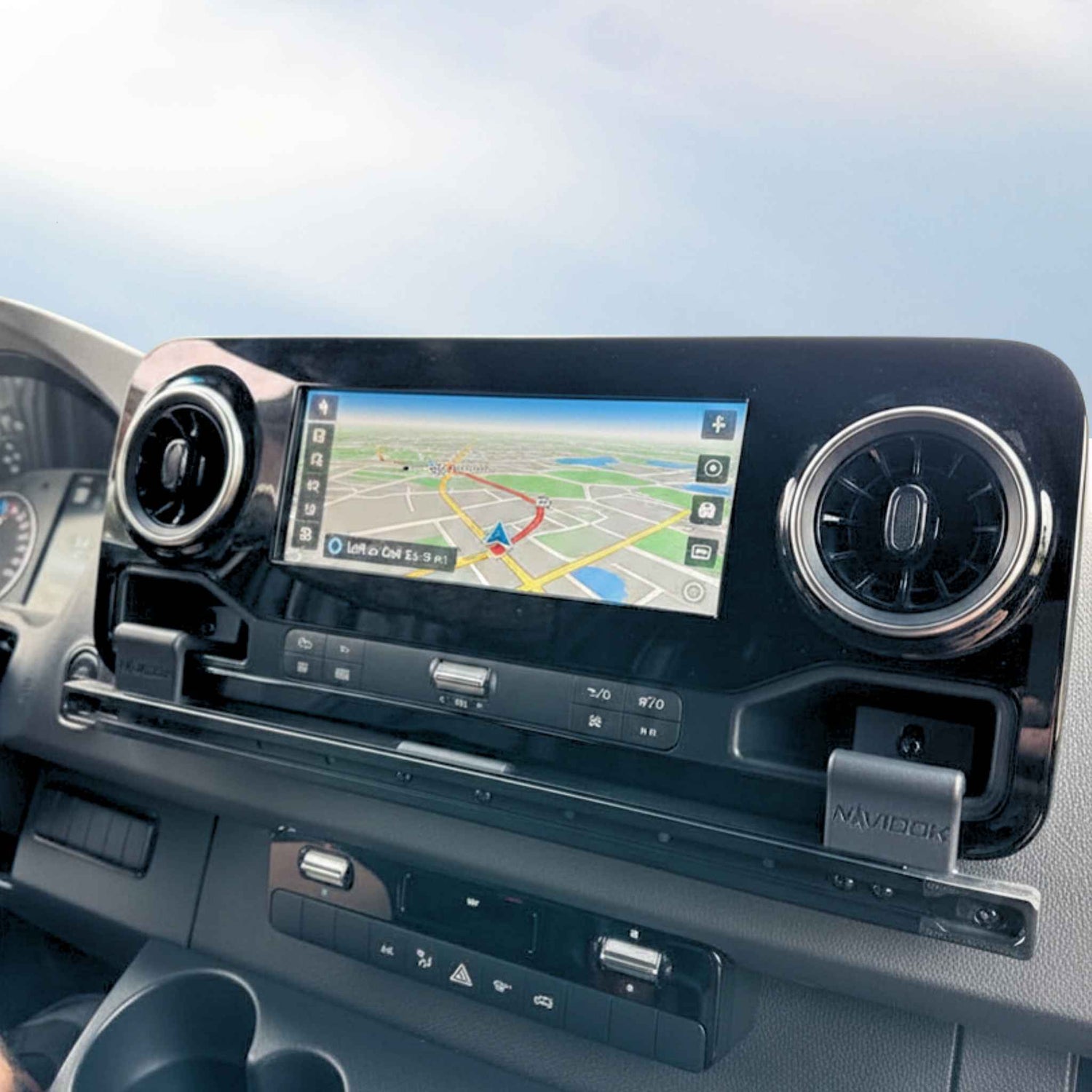 Navidok Overlander - No Drill Dash Mount For Mercedes Sprinter - 2019+ by Terra X