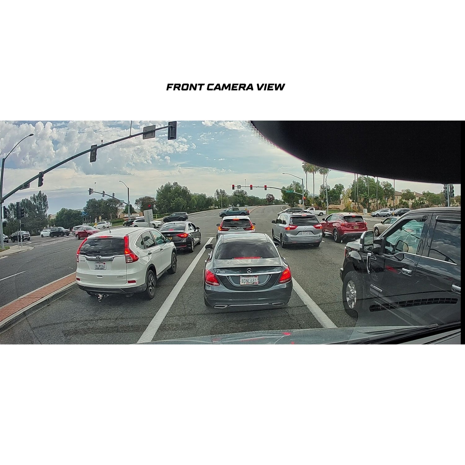 WOLFBOX Dash Cam Visordok Tube Mounting Kit