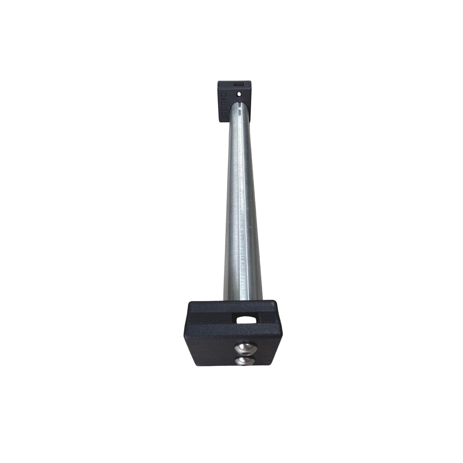 Cabdok Add-On TubeTrak aluminum extrusion with Nylon 12 mounting blocks on each end