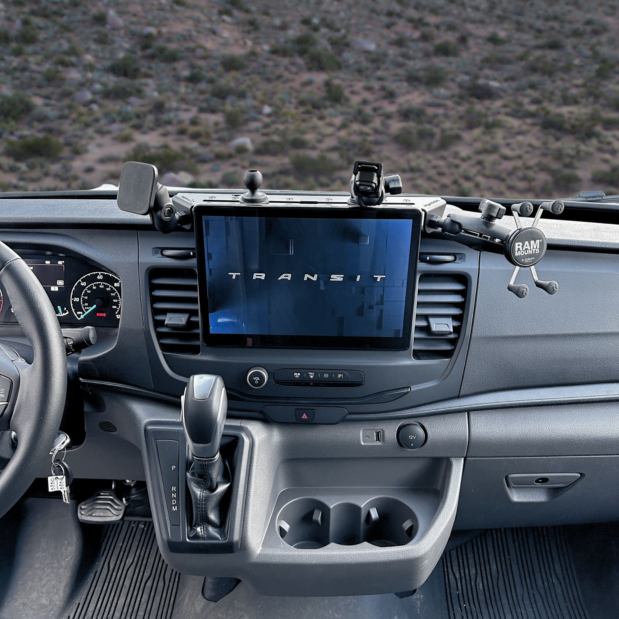 Navidok - Ford Transit - No Drill Dash Mount – TERRA X