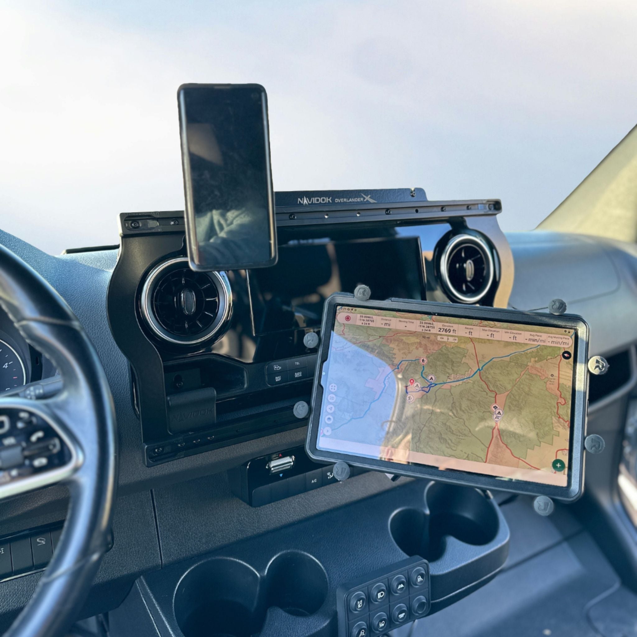 Navidok Overlander X - No Drill Dash Mount – TERRA X