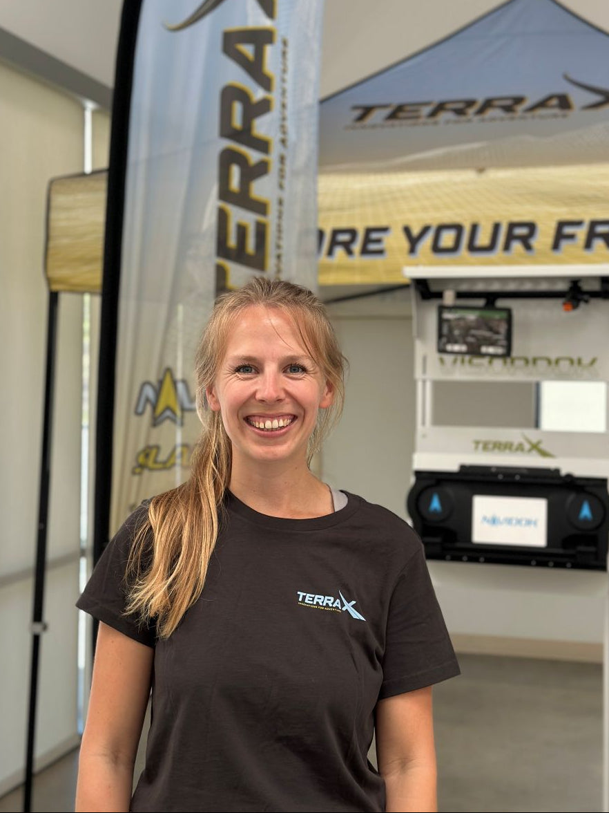 Ines, the marketing specialist at Terra X, working on digital strategies and content for the Sprinter and Transit community.
