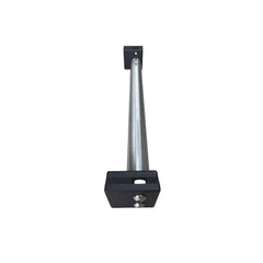 Cabdok Add-On TubeTrak aluminum extrusion with Nylon 12 mounting blocks on each end